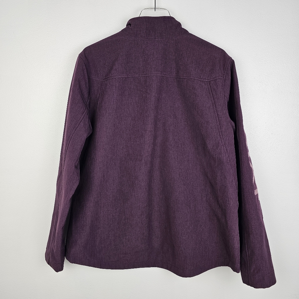 Ariat Women's New Team Softshell Jacket - Mulberry Heather - XXL - Picture 4 of 16